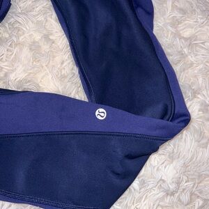 Blue LULULEMON leggings Size 2